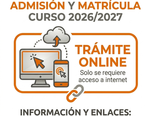 Admisión y matrícula curso 26-27